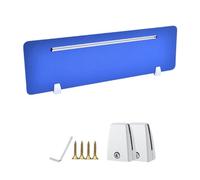 Noise Reducing Acoustic Desk Divider Panel - Essential Workspace Solution for Office, Home, Libraries & Schools with Cable Management