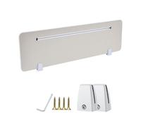 Noise Reducing Acoustic Desk Divider Panel - Essential Workspace Solution for Office, Home, Libraries & Schools with Cable Management