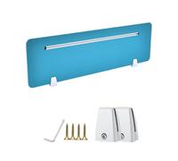 Noise Reducing Acoustic Desk Divider Panel - Essential Workspace Solution for Office, Home, Libraries & Schools with Cable Management