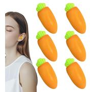 Noise Reducing Sleep Plugs 6 Pack of Foam Protectors