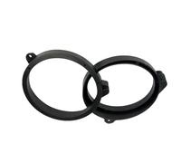 Noise Reducing Speakers Gasket Pair ABS Anti Rust Construction Horn Vibrations Dampener Spacer Simple Installs for Auto Automotive Sound Dampening Bracket