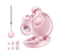 Noise Reduction Earplug Silicone Earplug with Case for Study Hearing Protections Noise Cancelling Ear Plugs Washable Isolating Earplugs