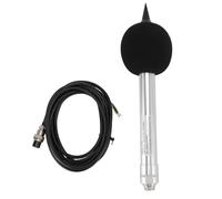 Noise Sensor High Sensitivity Digital Sound Level Meter Decibel Transducer 30 130dB Measurement Range DC5V for Industrial Environmental Noise Monitoring Aluminum Alloy Case 11.5in (YGC-ZS-5V-V1)