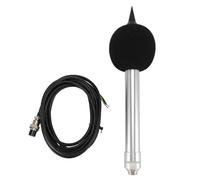 Noise Sensor Transducer Device Digital Sound Dosimeter RS232 Decibel Tester DC9 30V for Industrial Environmental Noise Measurement Aluminum Alloy 11.5in