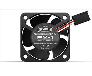 NoiseBlocker BlackSilent Pro Fan PM1 - 40mm, 1.97 Inches, Desktop Compatible