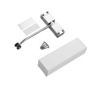 Noiseless Auto Shut Door with Spring Loaded Buffer, Rustproof Aluminum Alloys for Commercial Residential Childs Safe Door Closing