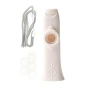 Noisy Instrument: 4.25 X 1.5 X 1.1 Inch Flute, Durable ABS Material | Easy To Use Beginner Musical Music Lovers Kids Adults Backpacking Travel Jammin