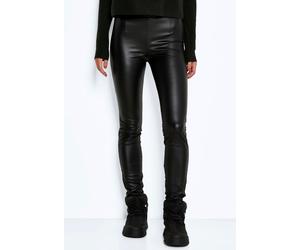 Noisy May - Aloha Skinny Coated Black - Leggings - black - XS - 92% Polyester, 8% Elastane,Jersey XS