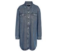 Noisy may Women's Nmalva L/S Dress Az351mb Noos FWD, Medium Blue (Medium Blue Denim), M