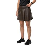 Noisy May Andy Flared High Waist Short Skirt Brown S Woman