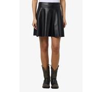 Noisy May Andy Flared High Waist Short Skirt Black M Women