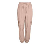 Noisy may Bestseller A/S Women's Nmkirby Hw Cargo Trousers Noos Pants, Natural, M