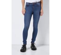 Noisy May - Billie Normal Waist Skinny Medium Blue Denim - Jeans - blue - W25 / L32 - 75% Cotton, 18% Polyester, 5% Viscose, 2% Elastane,Denim W25 / L32