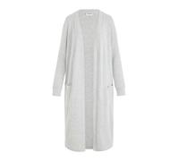 Noisy may Women's Nmcity L/S Long Cardigan Noos, Light Grey Mix, L