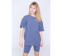 Noisy May - Cecilie Coordinated China Blue T-Shirt und Pants - Set - blue - S - 95% Cotton, 5% Elastane,Jersey S