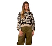 Noisy May NMCHARLOTT L/S O-NECK KNIT FWD NOOS Knit jumper leopard XL