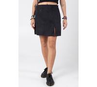 Noisy May - Clara Penny Suede Black - Skirt - black - M - 100% Polyester M