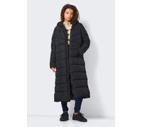 Noisy may NMDALCON L/S Women's X-Long Coat Noos Quilted Coat, Black, S, black, S