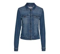 NOISY MAY Women's NMDEBRA LS DENIM JACKET NOOS Jacket, Blue, size: Small
