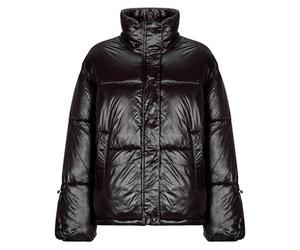 Noisy May Duffel coats NMALLIE SHINY in Black EU S