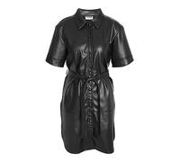 Noisy may Female Dress Short Faux Leather, Black, M