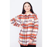 Noisy May - Flanny Long Shacket Hazelnut - Shirt - brown - XS - 80% Polyester, 10% Polyacrylic, 5% Viscose, 5% Nylon,Synthetics XS