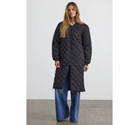 Noisy May Gilly Quilted Coat Black L Women
