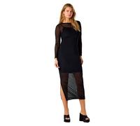 Noisy May Judith Long Sleeve Midi Dress