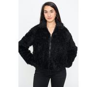 Noisy May - June Faux Fur - Jacket - black - M - Shell: 100% Polyester; Lining: 100% Polyester M