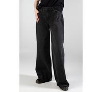 Noisy May Kettie Wide Leg Fit Vi559bl Jeans Black 28 / 30 Women