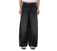 Noisy May Kettie Wide Leg Fit Vi559bl Jeans Black 25 / 32 Woman