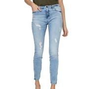 Noisy May Kimmy Normal Waist Ankle Zip Az093lb Jeans Blue 25 / 32 Women