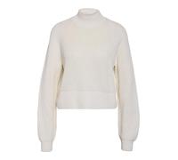 Noisy May Dara High Neck Sweater White L Woman