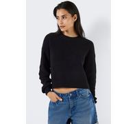 Noisy May - Maysa O Neck Black - Pullover - black - XL - 50% Cotton, 50% Polyacrylic,Knitwear XL