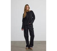 Noisy May - Mocca Black - Longsleeve - black - M - 95% Organic Cotton, 5% Elastane M