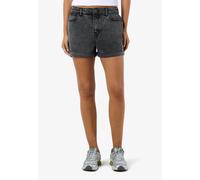 Noisy May Moni High Waist Denim Shorts Grey S Woman