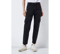 Noisy May - Moni Utility Cargo Ank Black - Jeans - black - W25 / L32 - 99% Cotton, 1% Elastane,Denim W25 / L32