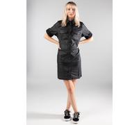 Noisy May - New Signe Black - Dress - black - M - 77% Viscose, 22% Nylon, 3% Elastane,Fake Leather M