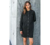 Noisy may Women's Nmnew Signe L/S Dress Vi001Bl Noos, Black Denim, M