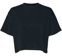 Noisy May NMALENA S/S O-NECK SEMI CROP TOP NOOS T-Shirt black XS