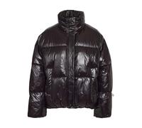 Noisy May Allie Shiny Puffer Jacket Black M Woman