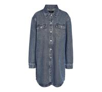 Nmalva L/S Denim Dress AZ351MB Noos FWD, Medium blue (medium blue denim), S