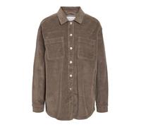 Noisy May NMALVA L/S SHACKET COLOURED CORDUROY NOOS Long-sleeved Shirt brown S
