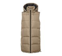 Noisy may Women's Nmaurora Hood Vest Noos Jacket, Nomad, S