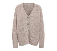 Noisy may Nmdolly L/S Knit Cardigan FWD Noos, Silver Mink, S