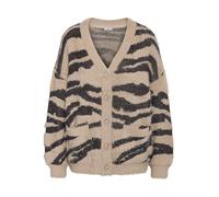 Noisy may Nmflynn L/S V-Neck Knit Cardigan Noos, Aluminium, S