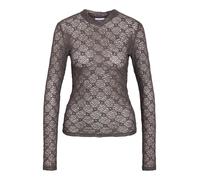 Noisy may Nmjudith L/S Lace Top Noos, Charcoal Gray, XS