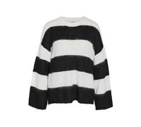 Noisy may Nmsutton L/S Oversize Knit FWD Noos, Eggnog, S