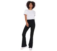 Noisy May Sallie High Waist Flare Jeans Jeans black W31L30