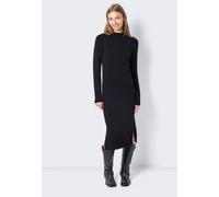 Noisy May - Sandi Long Highneck Black - Knit Dress - black - M - 80% Viscose, 20% Nylon M
